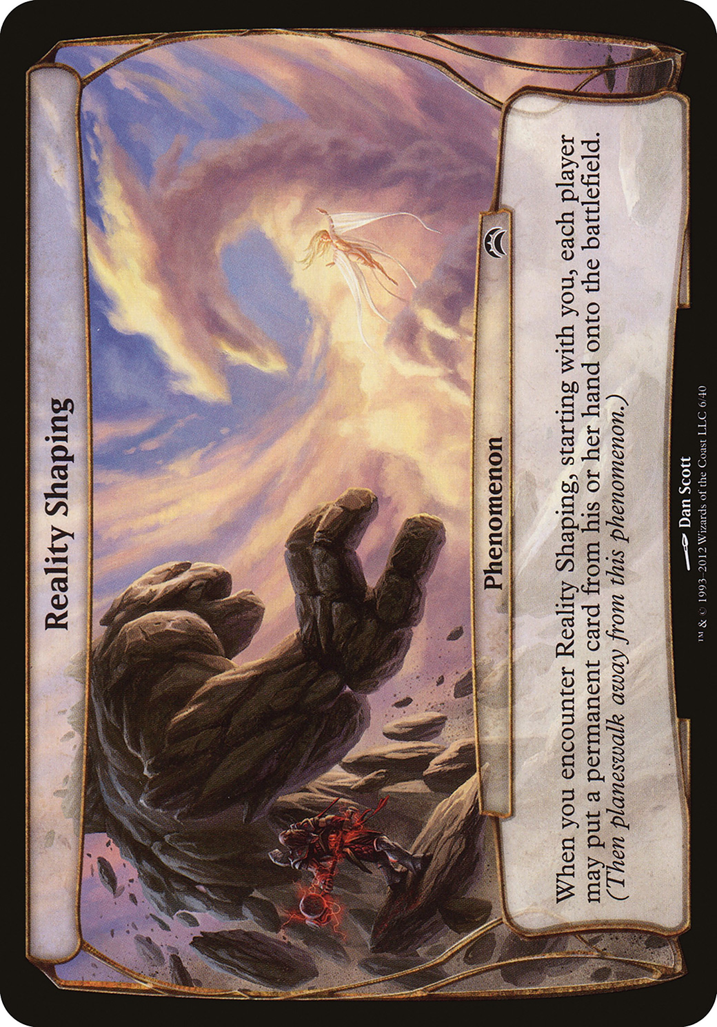 Reality Shaping (OPC2-006) - Planechase 2012 Planes - Premium MTG Single from Wizards of the Coast - Just $0.46! Shop now at Game Crave Tournament Store