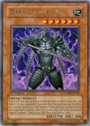 Dark Lucius LV6 (CDIP-EN010) - Cyberdark Impact 1st Edition - Premium Yugioh Single from Konami - Just $0.25! Shop now at Game Crave Tournament Store