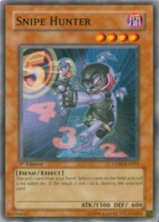 Snipe Hunter (CDIP-EN015) - Cyberdark Impact Unlimited - Premium Yugioh Single from Konami - Just $0.29! Shop now at Game Crave Tournament Store