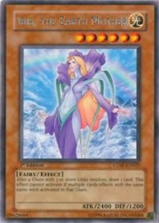 Iris, the Earth Mother (CDIP-EN025) - Cyberdark Impact 1st Edition - Premium Yugioh Single from Konami - Just $0.30! Shop now at Game Crave Tournament Store