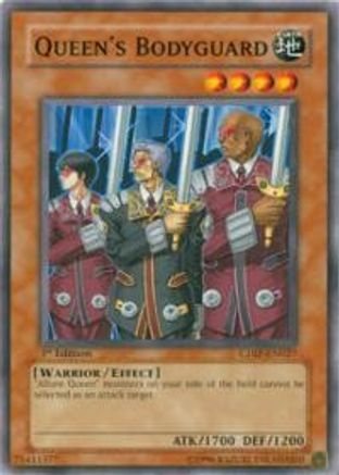 Queen's Bodyguard (CDIP-EN027) - Cyberdark Impact 1st Edition - Premium Yugioh Single from Konami - Just $0.25! Shop now at Game Crave Tournament Store