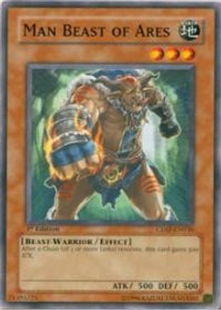 Man Beast of Ares (CDIP-EN030) - Cyberdark Impact 1st Edition - Premium Yugioh Single from Konami - Just $0.25! Shop now at Game Crave Tournament Store