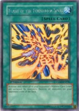 Flash of the Forbidden Spell (CDIP-EN038) - Cyberdark Impact Unlimited - Premium Yugioh Single from Konami - Just $0.25! Shop now at Game Crave Tournament Store