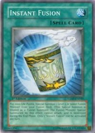 Instant Fusion (CDIP-EN040) - Cyberdark Impact Unlimited - Premium Yugioh Single from Konami - Just $0.62! Shop now at Game Crave Tournament Store