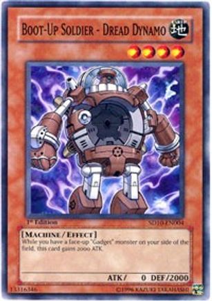 Boot-Up Soldier - Dread Dynamo (SD10-EN004) - Structure Deck: Machine Re-Volt Unlimited - Premium Yugioh Single from Konami - Just $0.08! Shop now at Game Crave Tournament Store