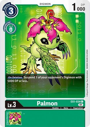 Palmon (EX1-034) - Classic Collection - Premium Digimon Single from Bandai - Just $0.08! Shop now at Game Crave Tournament Store