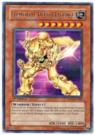 Elemental Hero Bladedge (DP03-EN002) - Duelist Pack 3: Jaden Yuki 2 Unlimited - Premium Yugioh Single from Konami - Just $0.11! Shop now at Game Crave Tournament Store