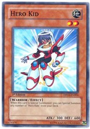 Hero Kid (DP03-EN004) - Duelist Pack 3: Jaden Yuki 2 1st Edition - Premium Yugioh Single from Konami - Just $0.52! Shop now at Game Crave Tournament Store