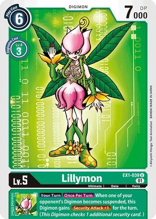 Lillymon (EX1-039) - Classic Collection - Premium Digimon Single from Bandai - Just $0.08! Shop now at Game Crave Tournament Store