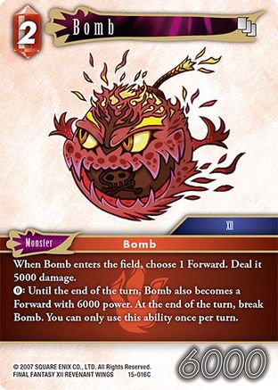 Bomb (CRYSTAL DOMINION) - Premium Final Fantasy Single from Crystal Dominion - Just $0.25! Shop now at Game Crave Tournament Store