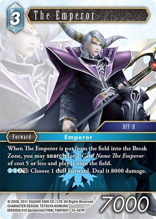 The Emperor (CRYSTAL DOMINION) - Premium Final Fantasy Single from Crystal Dominion - Just $0.25! Shop now at Game Crave Tournament Store