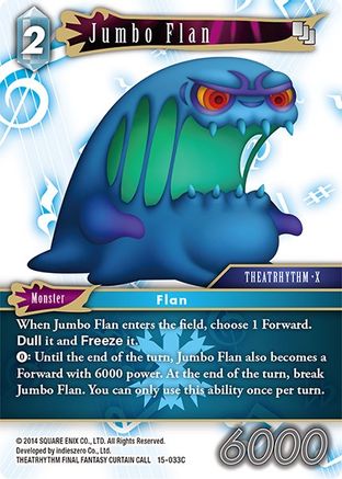 Jumbo Flan (CRYSTAL DOMINION) - Premium Final Fantasy Single from Crystal Dominion - Just $0.25! Shop now at Game Crave Tournament Store
