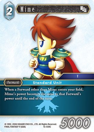Mime (CRYSTAL DOMINION) - Premium Final Fantasy Single from Crystal Dominion - Just $0.25! Shop now at Game Crave Tournament Store