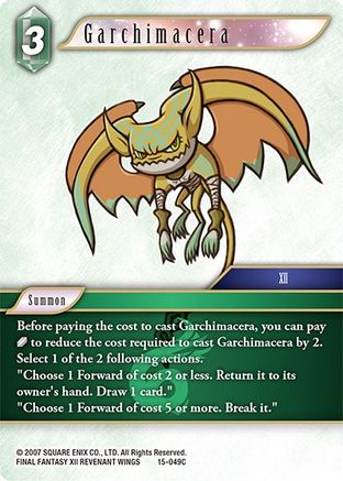 Garchimacera (CRYSTAL DOMINION) - Premium Final Fantasy Single from Crystal Dominion - Just $0.25! Shop now at Game Crave Tournament Store