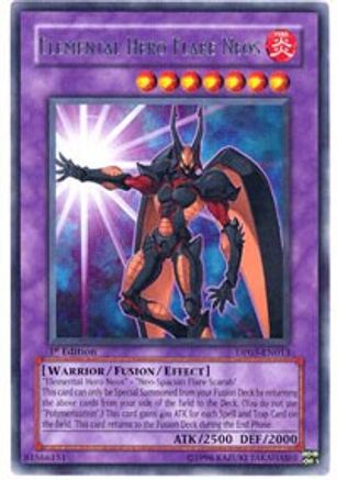 Elemental Hero Flare Neos (DP03-EN013) - Duelist Pack 3: Jaden Yuki 2 Unlimited - Premium Yugioh Single from Konami - Just $1.30! Shop now at Game Crave Tournament Store
