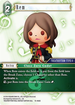 Rem (CRYSTAL DOMINION) - Premium Final Fantasy Single from Crystal Dominion - Just $0.25! Shop now at Game Crave Tournament Store
