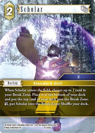 Scholar (65) (CRYSTAL DOMINION) - Premium Final Fantasy Single from Crystal Dominion - Just $0.25! Shop now at Game Crave Tournament Store