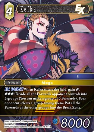Kefka EX (CRYSTAL DOMINION) - Premium Final Fantasy Single from Crystal Dominion - Just $0.23! Shop now at Game Crave Tournament Store
