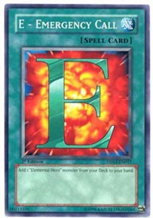 E - Emergency Call (DP03-EN017) - Duelist Pack 3: Jaden Yuki 2 Unlimited - Premium Yugioh Single from Konami - Just $0.40! Shop now at Game Crave Tournament Store