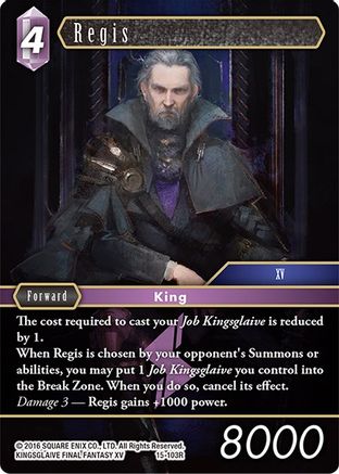 Regis (CRYSTAL DOMINION) - Premium Final Fantasy Single from Crystal Dominion - Just $0.25! Shop now at Game Crave Tournament Store