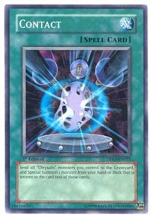 Contact (DP03-EN021) - Duelist Pack 3: Jaden Yuki 2 1st Edition - Premium Yugioh Single from Konami - Just $0.25! Shop now at Game Crave Tournament Store