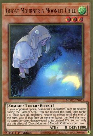Ghost Mourner & Moonlit Chill (Alternate Art) (MGED-EN023) - Maximum Gold: El Dorado 1st Edition - Premium Yugioh Single from Konami - Just $0.17! Shop now at Game Crave Tournament Store