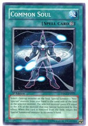 Common Soul (DP03-EN023) - Duelist Pack 3: Jaden Yuki 2 1st Edition - Premium Yugioh Single from Konami - Just $0.24! Shop now at Game Crave Tournament Store