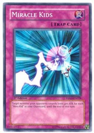 Miracle Kids (DP03-EN028) - Duelist Pack 3: Jaden Yuki 2 1st Edition - Premium Yugioh Single from Konami - Just $0.26! Shop now at Game Crave Tournament Store