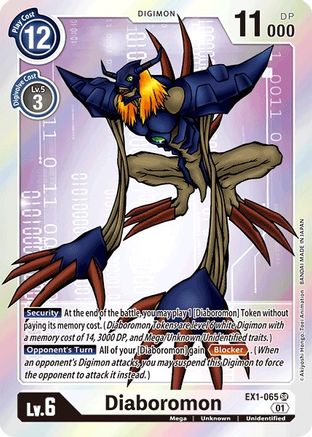 Diaboromon (EX1-065) - Classic Collection Foil - Premium Digimon Single from Bandai - Just $0.25! Shop now at Game Crave Tournament Store