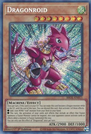 Dragonroid (BROL-EN011) - Brothers of Legend 1st Edition - Premium Yugioh Single from Konami - Just $0.25! Shop now at Game Crave Tournament Store