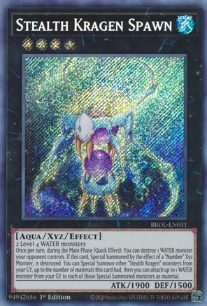 Stealth Kragen Spawn (BROL-EN031) - Brothers of Legend 1st Edition - Premium Yugioh Single from Konami - Just $0.65! Shop now at Game Crave Tournament Store