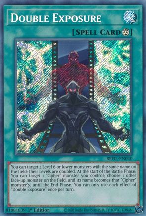 Double Exposure (BROL-EN040) - Brothers of Legend 1st Edition - Premium Yugioh Single from Konami - Just $0.25! Shop now at Game Crave Tournament Store