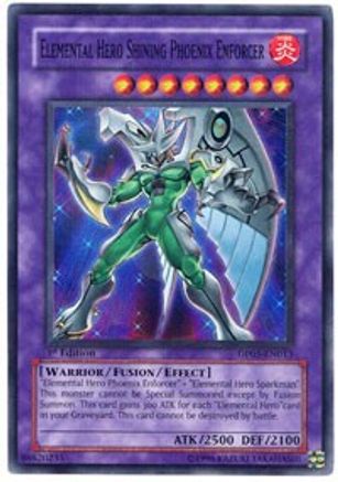 Elemental Hero Shining Phoenix Enforcer (DP05-EN013) - Duelist Pack 5: Aster Phoenix 1st Edition - Premium Yugioh Single from Konami - Just $1.92! Shop now at Game Crave Tournament Store