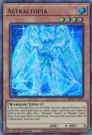 Astraltopia (BROL-EN053) - Brothers of Legend 1st Edition - Premium Yugioh Single from Konami - Just $0.25! Shop now at Game Crave Tournament Store