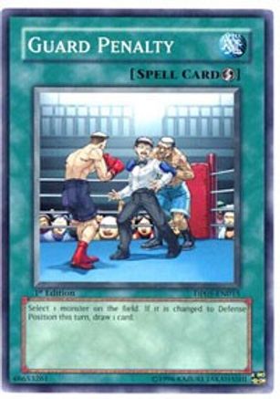 Guard Penalty (DP05-EN015) - Duelist Pack 5: Aster Phoenix 1st Edition - Premium Yugioh Single from Konami - Just $0.25! Shop now at Game Crave Tournament Store