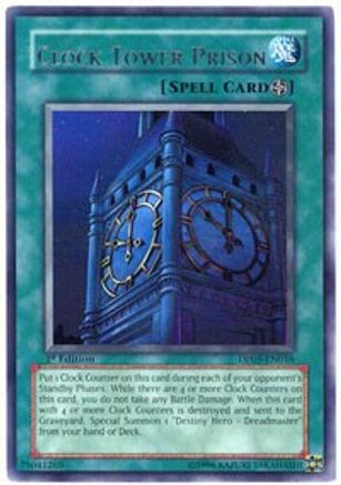 Clock Tower Prison (DP05-EN016) - Duelist Pack 5: Aster Phoenix 1st Edition - Premium Yugioh Single from Konami - Just $0.28! Shop now at Game Crave Tournament Store