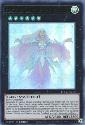 Beatrice, Lady of the Eternal (BROL-EN086) - Brothers of Legend 1st Edition - Premium Yugioh Single from Konami - Just $0.25! Shop now at Game Crave Tournament Store