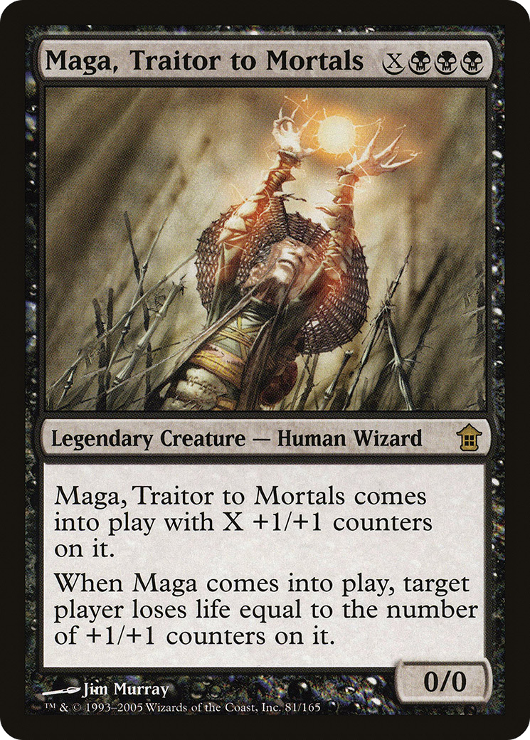 Maga, Traitor to Mortals (SOK-081) - Saviors of Kamigawa - Premium MTG Single from Wizards of the Coast - Just $0.46! Shop now at Game Crave Tournament Store