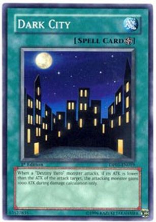 Dark City (DP05-EN019) - Duelist Pack 5: Aster Phoenix 1st Edition - Premium Yugioh Single from Konami - Just $0.25! Shop now at Game Crave Tournament Store