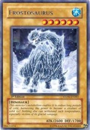Frostosaurus (STON-EN002) - Strike of Neos 1st Edition - Premium Yugioh Single from Konami - Just $0.35! Shop now at Game Crave Tournament Store