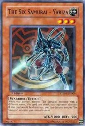 The Six Samurai - Yariza (STON-EN009) - Strike of Neos Unlimited - Premium Yugioh Single from Konami - Just $0.25! Shop now at Game Crave Tournament Store