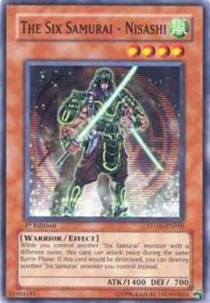 The Six Samurai - Nisashi (STON-EN010) - Strike of Neos Unlimited - Premium Yugioh Single from Konami - Just $0.25! Shop now at Game Crave Tournament Store