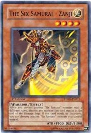 The Six Samurai - Zanji (STON-EN011) - Strike of Neos Unlimited - Premium Yugioh Single from Konami - Just $0.30! Shop now at Game Crave Tournament Store