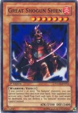 Great Shogun Shien (STON-EN013) - Strike of Neos 1st Edition - Premium Yugioh Single from Konami - Just $3.21! Shop now at Game Crave Tournament Store