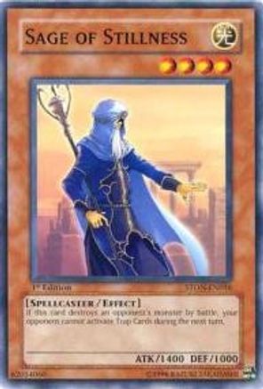 Sage of Stillness (STON-EN016) - Strike of Neos 1st Edition - Premium Yugioh Single from Konami - Just $0.56! Shop now at Game Crave Tournament Store