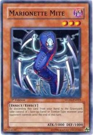 Marionette Mite (STON-EN023) - Strike of Neos Unlimited - Premium Yugioh Single from Konami - Just $0.25! Shop now at Game Crave Tournament Store