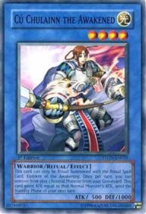 Cu Chulainn the Awakened (STON-EN033) - Strike of Neos 1st Edition - Premium Yugioh Single from Konami - Just $0.25! Shop now at Game Crave Tournament Store