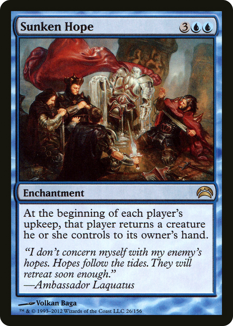 Sunken Hope (PC2-026) - Planechase 2012 - Premium MTG Single from Wizards of the Coast - Just $0.26! Shop now at Game Crave Tournament Store