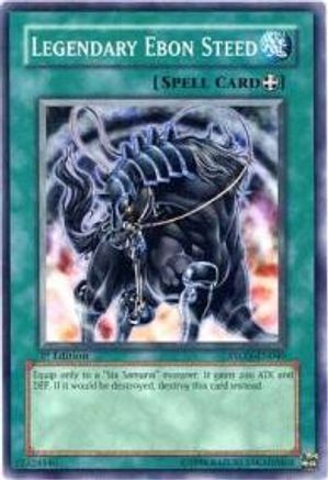 Legendary Ebon Steed (STON-EN040) - Strike of Neos Unlimited - Premium Yugioh Single from Konami - Just $0.30! Shop now at Game Crave Tournament Store