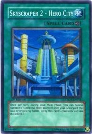 Skyscraper 2 - Hero City (STON-EN048) - Strike of Neos 1st Edition - Premium Yugioh Single from Konami - Just $0.38! Shop now at Game Crave Tournament Store